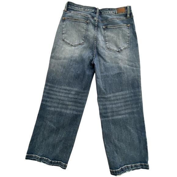 Judy Blue Womens Wide Leg Jeans Size 13/31 - Picture 2 of 8